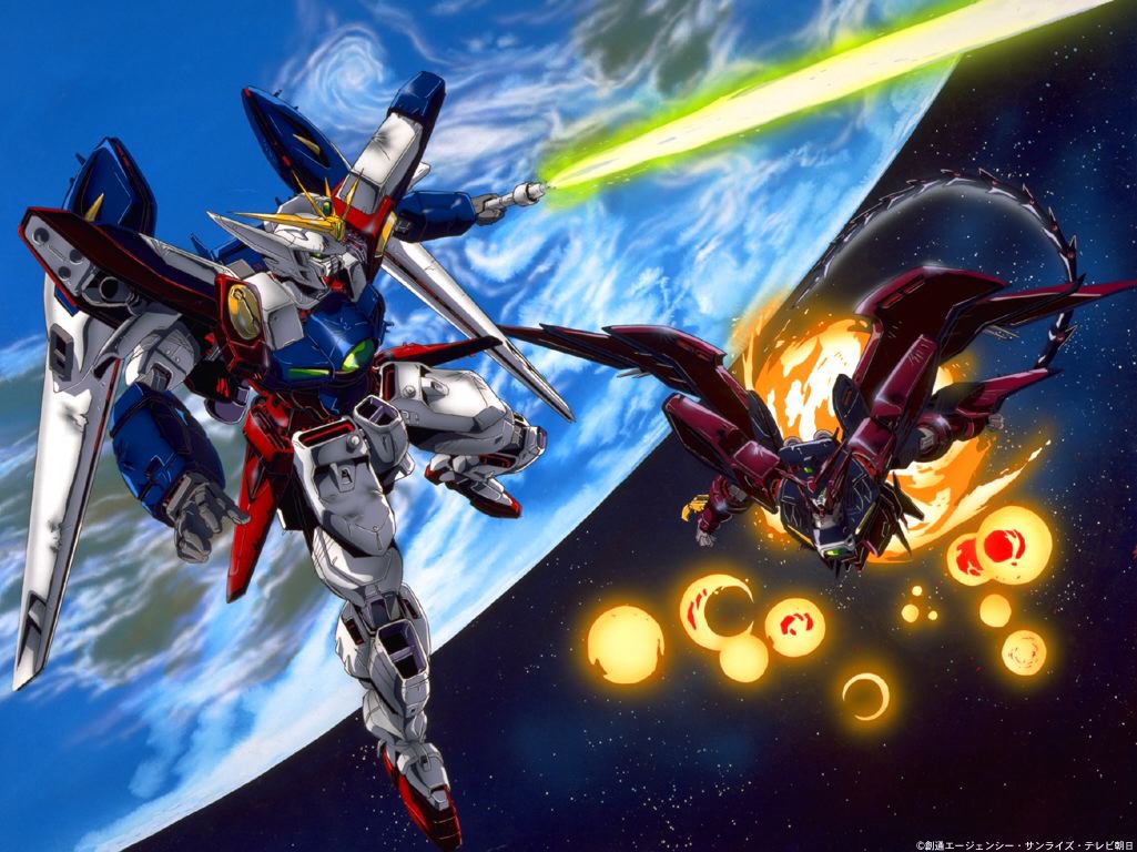 Mjv Art Org 1025 768 Mobile Suit Gundam Gundam Wing Wallpaper Sword Mecha Space Zealor